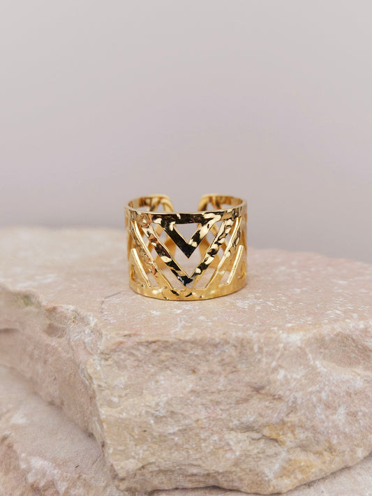 Bague TRIA Aztek Bijoux