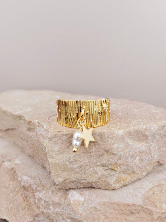 Bague Breloque Etoile Aztek Bijoux