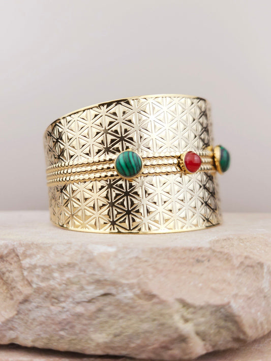 Bracelet Manchette ZARAT Aztek Bijoux