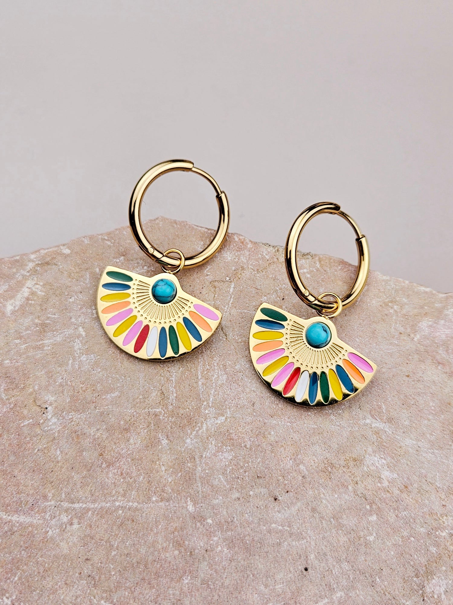 Boucles d'Oreilles Acier Inoxydable