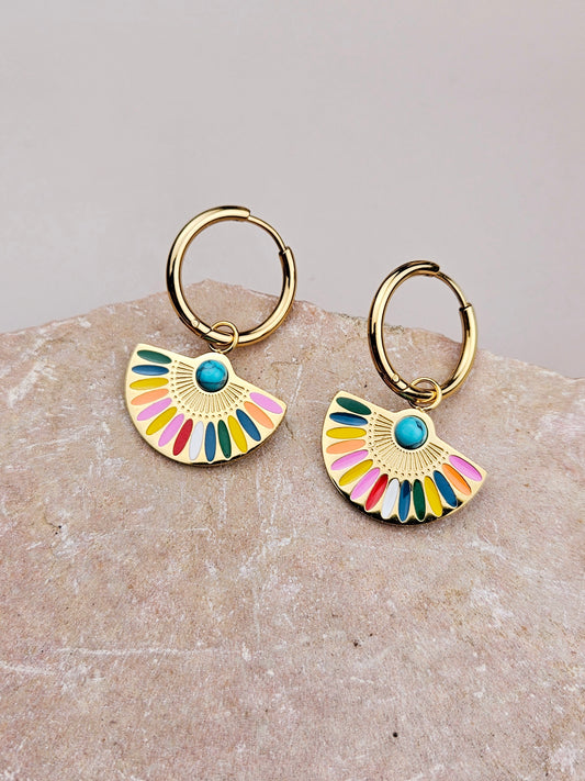 Créoles EVANTA Aztek Bijoux