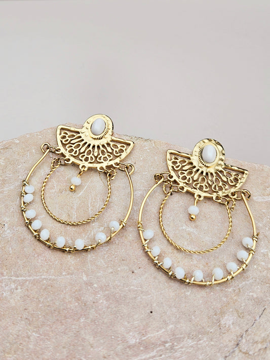 Boucles d'Oreilles ERAZ Aztek Bijoux