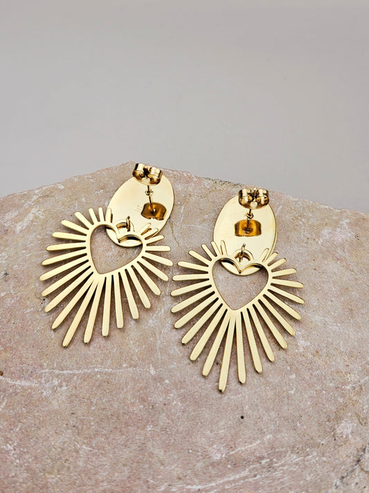 Boucles d'Oreilles CORAZ Aztek Bijoux