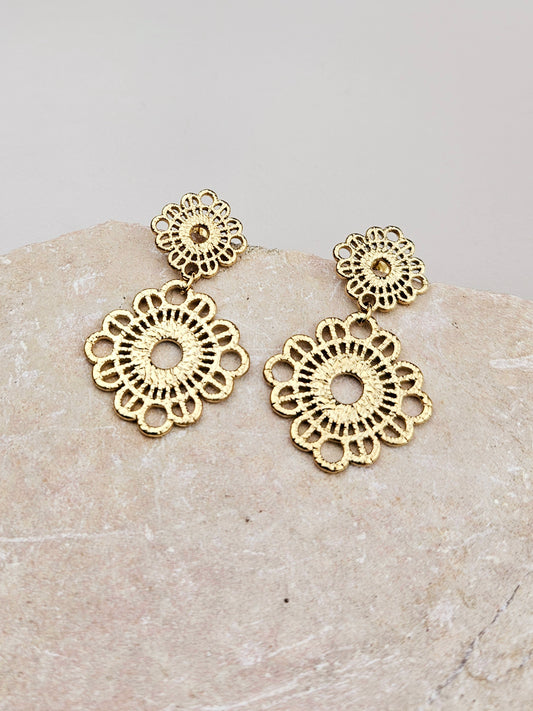 Boucles d'Oreilles ISTU Aztek Bijoux