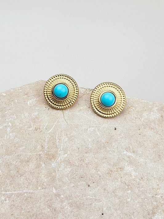 Clous d'Oreilles SIAM Aztek Bijoux