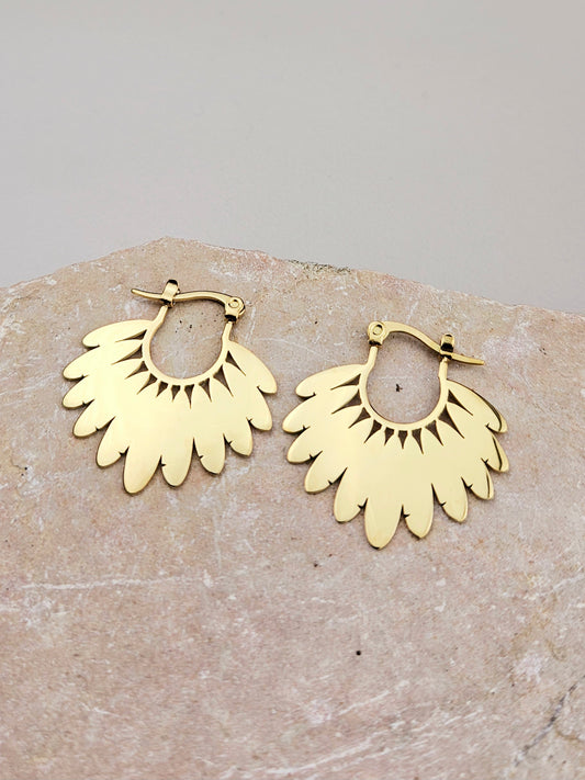 Boucles d'Oreilles PANZA Aztek Bijoux