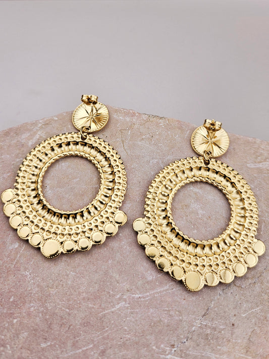 Boucles d'Oreilles CARTA Aztek Bijoux