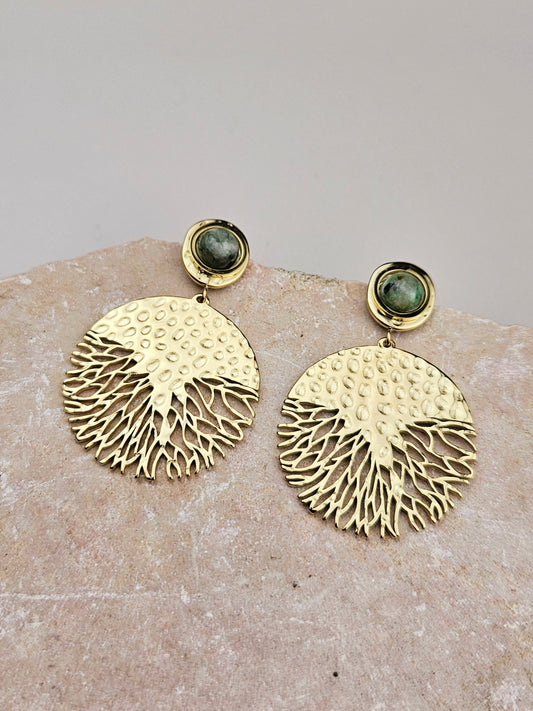 Boucles d'Oreilles TREANT Aztek Bijoux