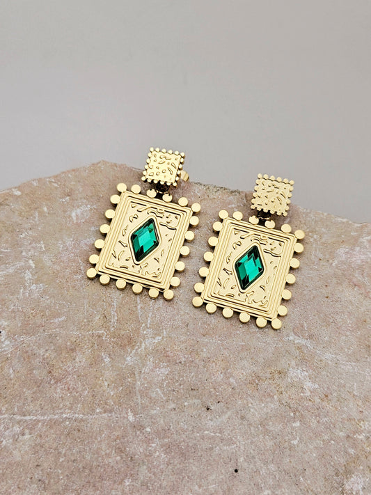 Boucles d'Oreilles JIKA Aztek Bijoux