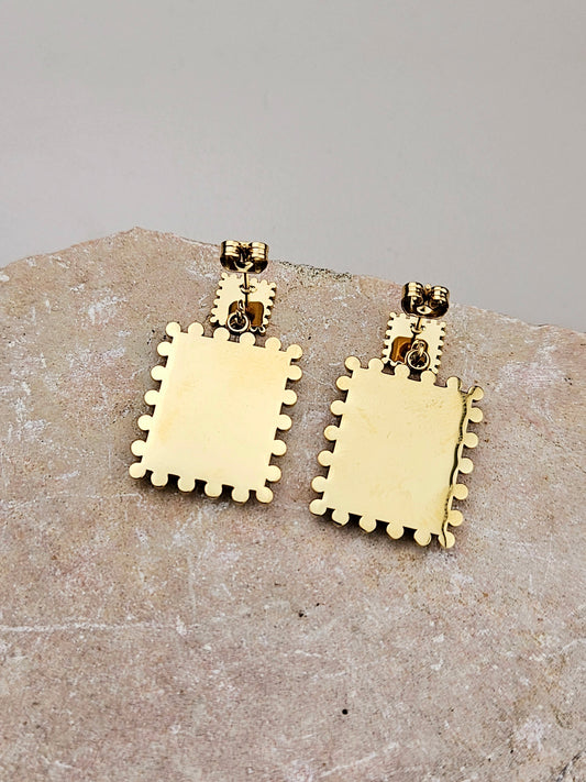 Boucles d'Oreilles JIKA Aztek Bijoux