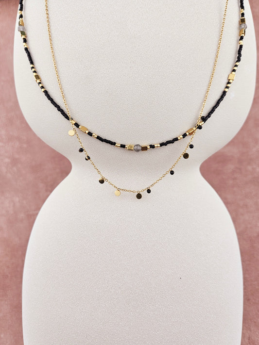 Collier Double JINTA Aztek Bijoux