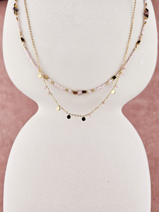 Collier Double MIAZA Aztek Bijoux