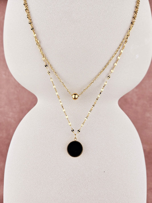 Collier Double AZAK Aztek Bijoux