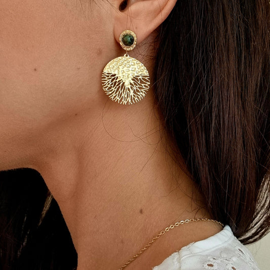 Boucle d'Oreille TREANT Aztek Bijoux