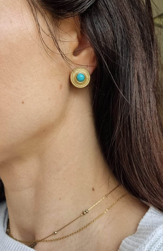 Clou d'Oreille SIAM Aztek Bijoux