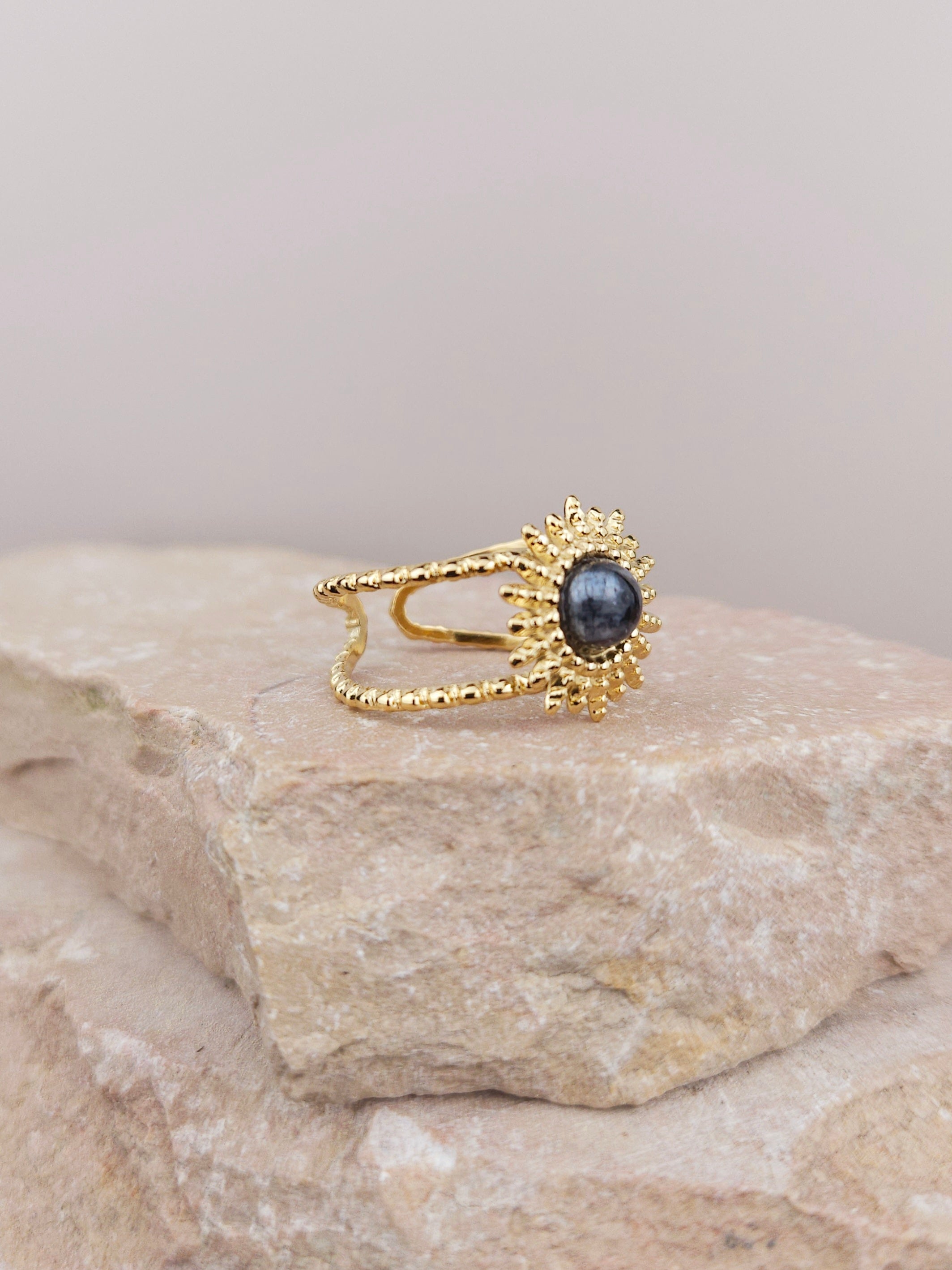 Bague Anti Stress Femme Bague Tendance Ado, En Plaquu00e9 Or 14