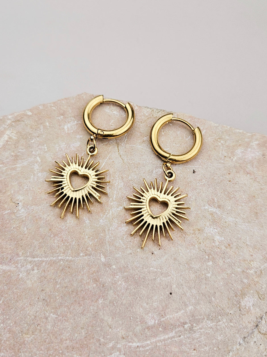 Boucles d oreilles IRRÉSISTIBLE acier inoxydable ( choix de la couleur )