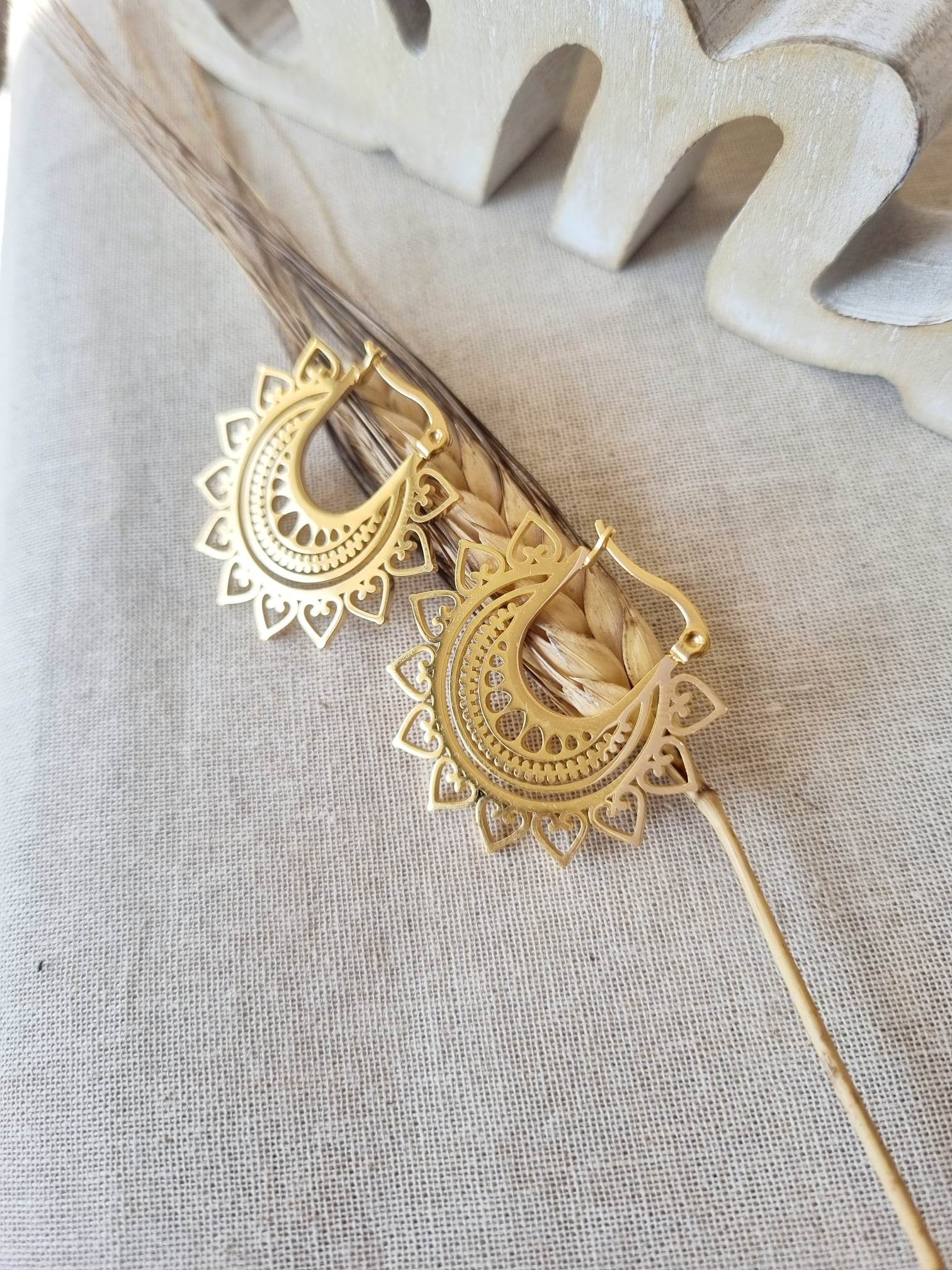 Boucle d'Oreille DIMA Aztek Bijoux