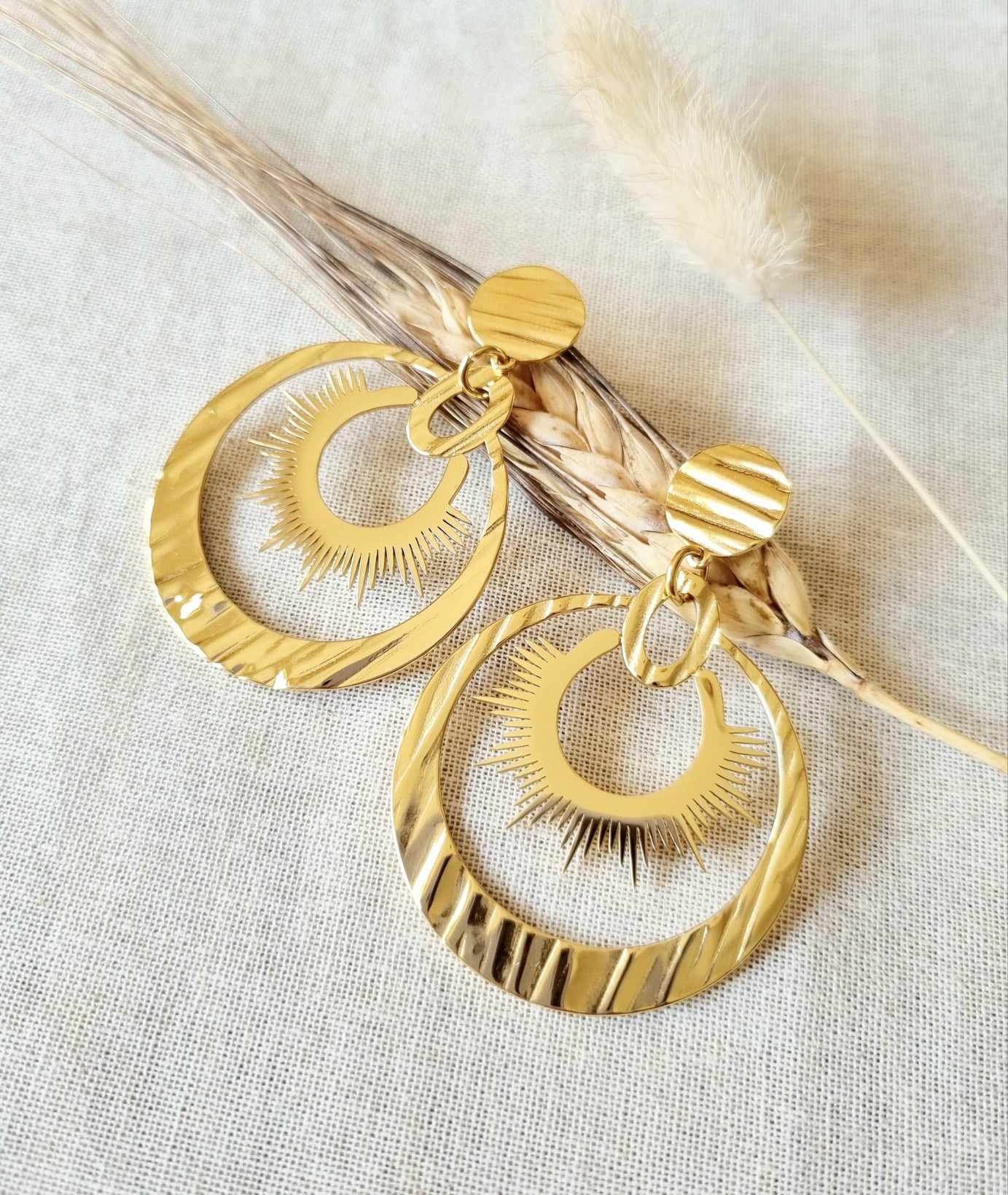 Guess Edgy Styles Boucle D'Oreille Homme Acier JUME04064JWSTWI