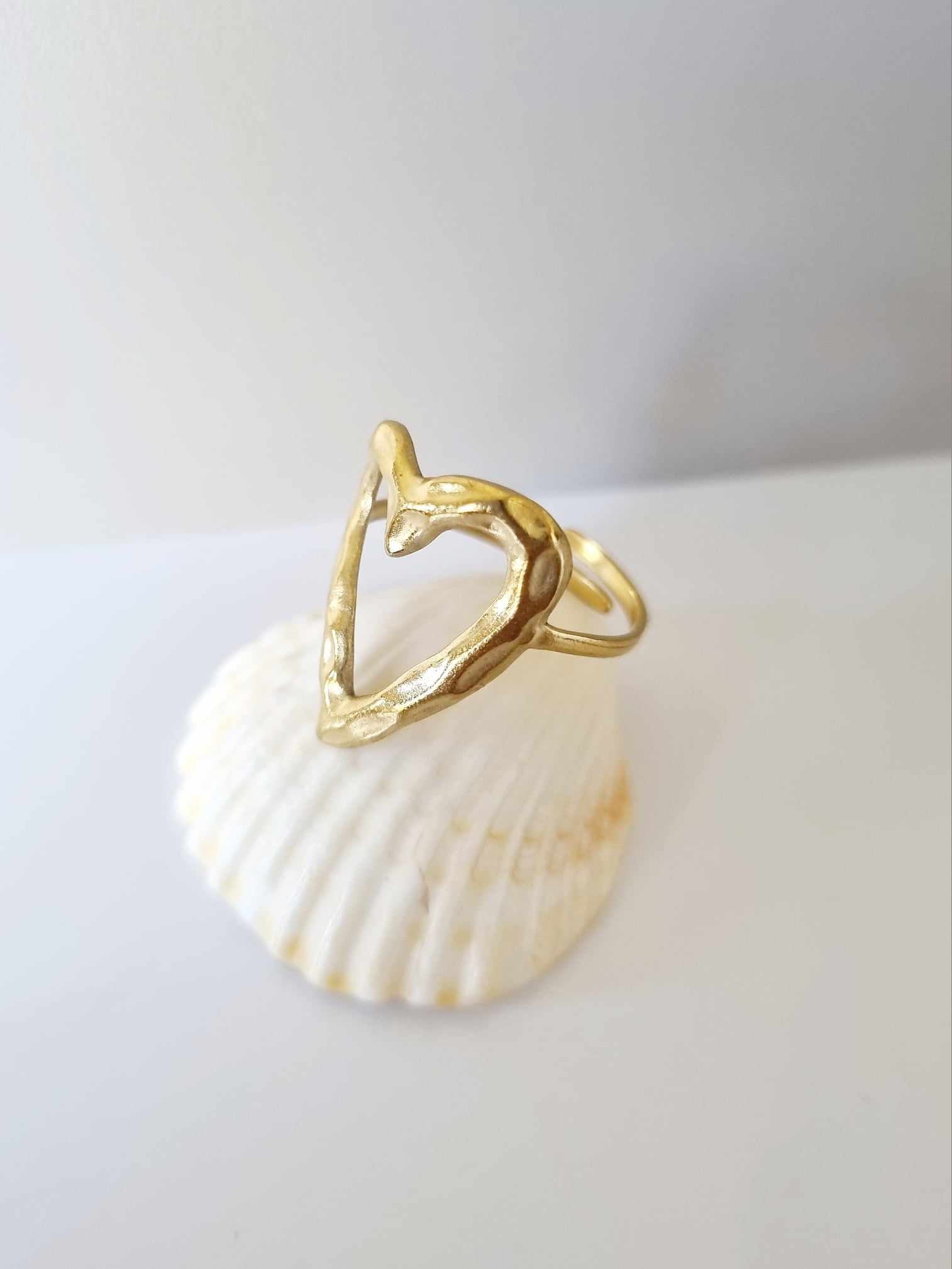 Bague Coeur Ajouré Aztek Bijoux